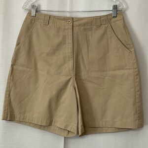 Studio Works Tan Women's Bermudas Shorts Size 14